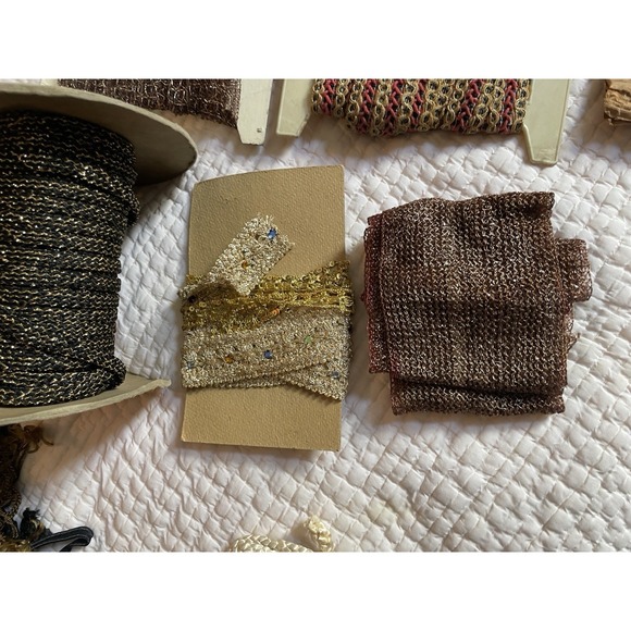 lot of  Assorted vintage 80s/90s sewing supplies Trims, Piping..see photos! - Picture 12 of 14